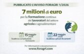 Foragri ha pubblicato l’Avviso 1/2026
