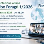 Presentazione online dell’Avviso Foragri 1/2026